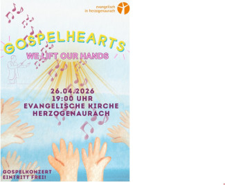 Plakat Gospelkonzert 2026