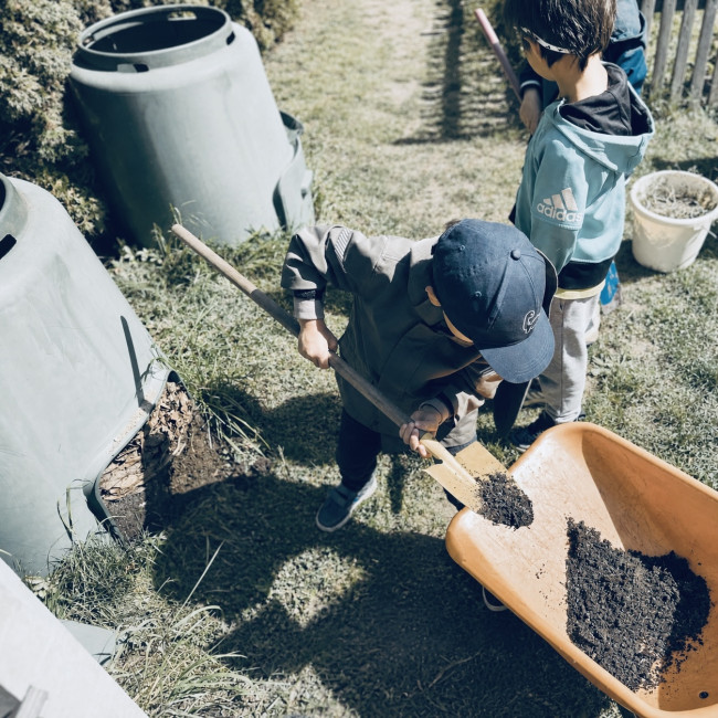 Gartenarbeit