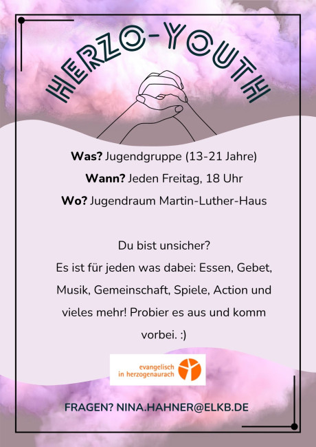 Jugendgruppe Flyer 