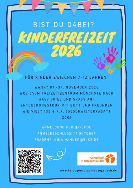 Kinderfreizeit 2026