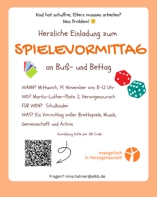 Spielevormittag Buß- und Bettag 