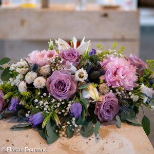 Konfirmation: Blumenschmuck